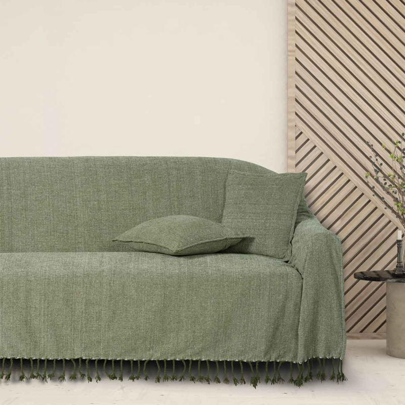 Ριχτάρι Καναπέ Διθέσιου (180x250) Das Home 0273 Olive