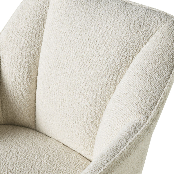 Καρέκλα Τραπεζαρίας (57x61x85) Spitishop Cadair Bukle Ecru