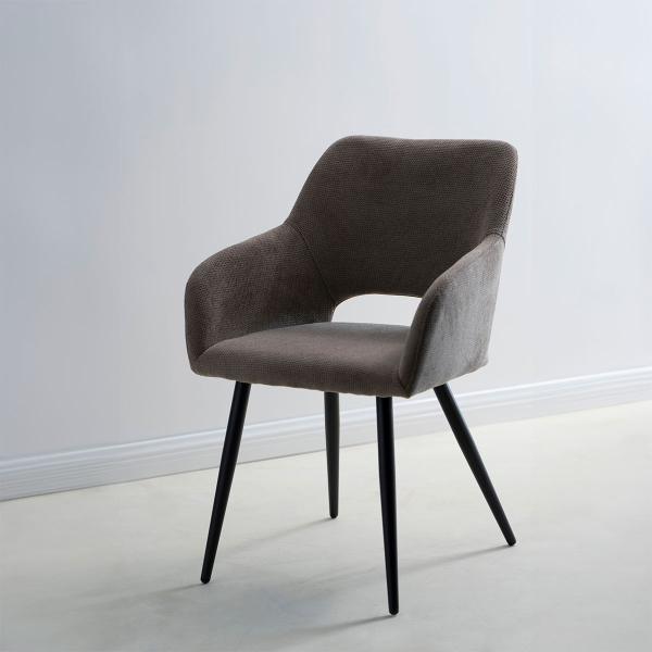 Καρέκλα Τραπεζαρίας (60.5x55x83) Spitishop Tiyana Grey