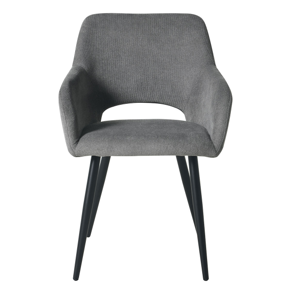 Καρέκλα Τραπεζαρίας (60.5x55x83) Spitishop Tiyana Grey