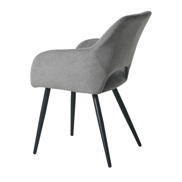 Καρέκλα Τραπεζαρίας (60.5x55x83) Spitishop Tiyana Grey