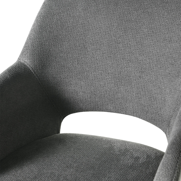 Καρέκλα Τραπεζαρίας (60.5x55x83) Spitishop Tiyana Grey