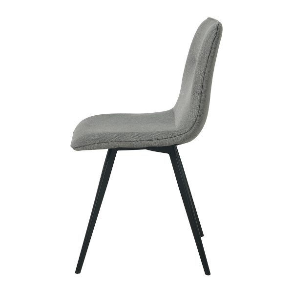 Καρέκλα Τραπεζαρίας (53x46x88) Spitishop Apyka Grey