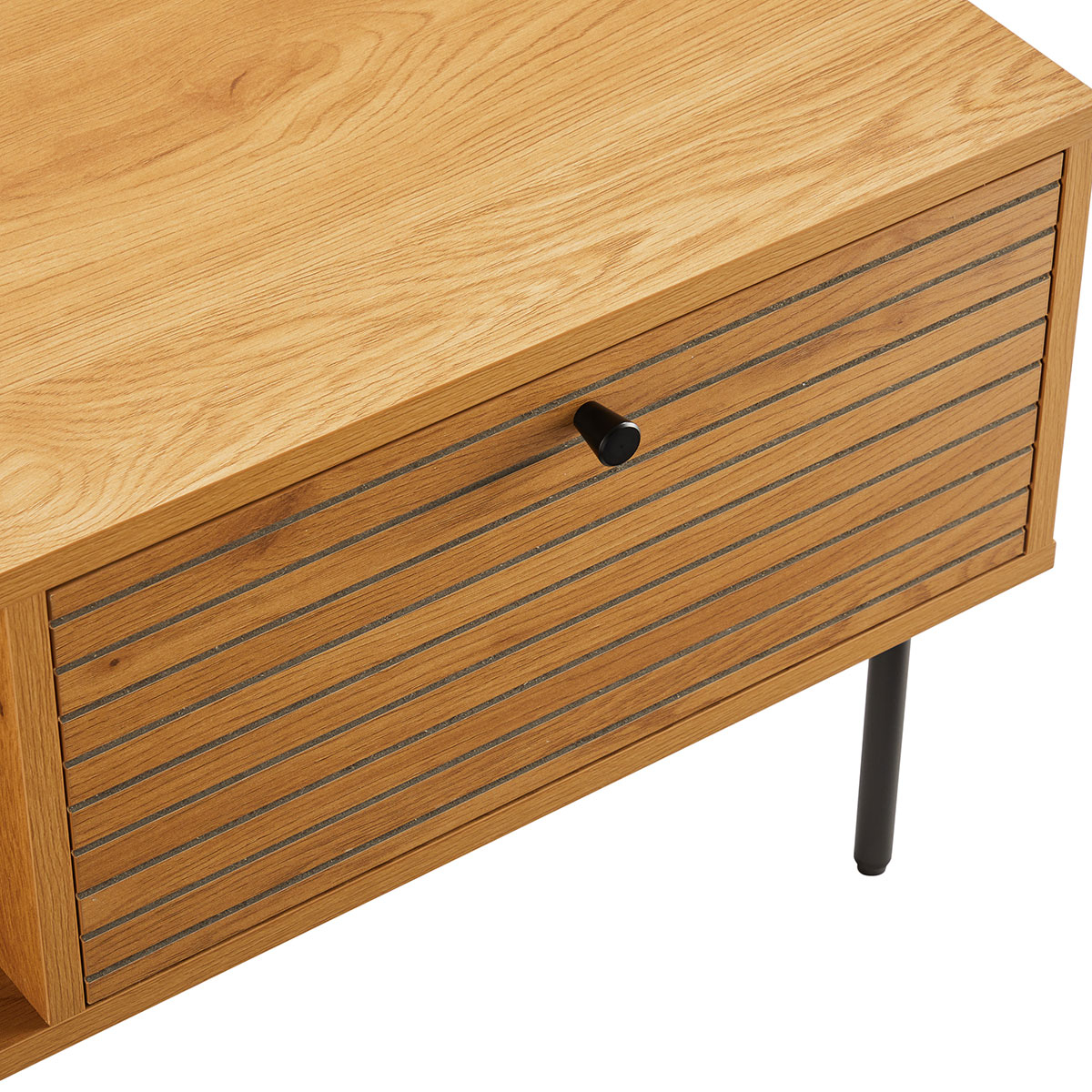 Τραπέζι Σαλονιoύ με 2 Συρτάρια Ράφια (100X50X45) Spitishop Line Ct01 Home Έπιπλα Σαλονιού Τραπεζάκια Spitishop