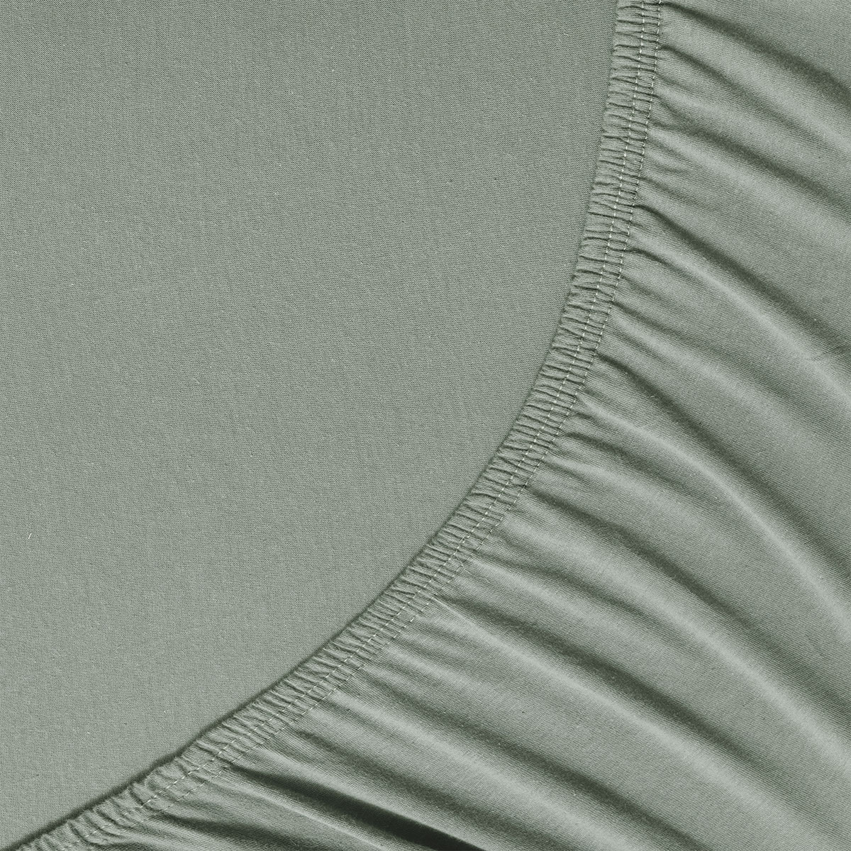Σεντόνι Μακό Μονό με Λάστιχο (100X200+40) La Luna Cool Khaki Home Λευκά Είδη Κρεβατοκάμαρας Σεντόνια Μονά Spitishop