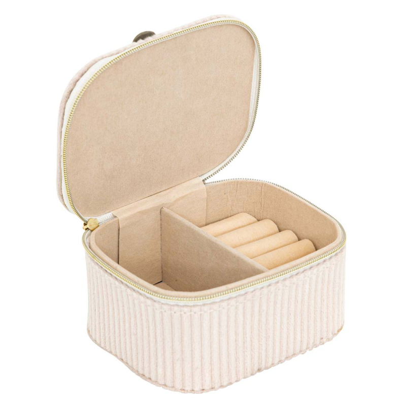 Μπιζουτιέρα Ταξιδίου (11x9x5.5) A-S Enya Beige 192948A