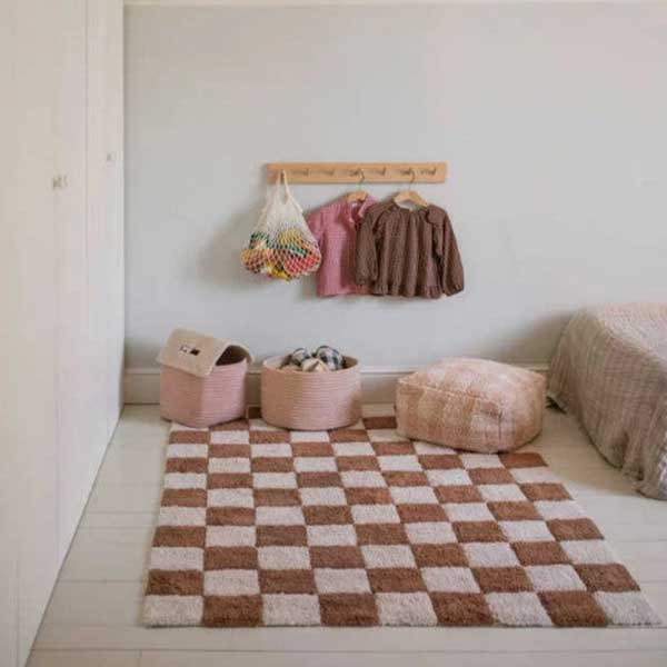 Καλάθι Αποθήκευσης (Φ35X20) Lorena Canals Gram Rose Home Οργάνωση & Αποθήκευση Βρεφικού - Παιδικού Spitishop
