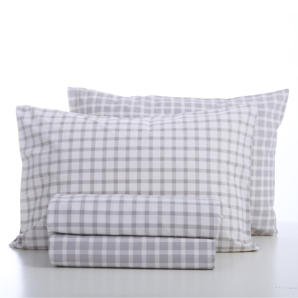Σεντόνια Υπέρδιπλα (Σετ) Nef-Nef Homeware Extend Grey