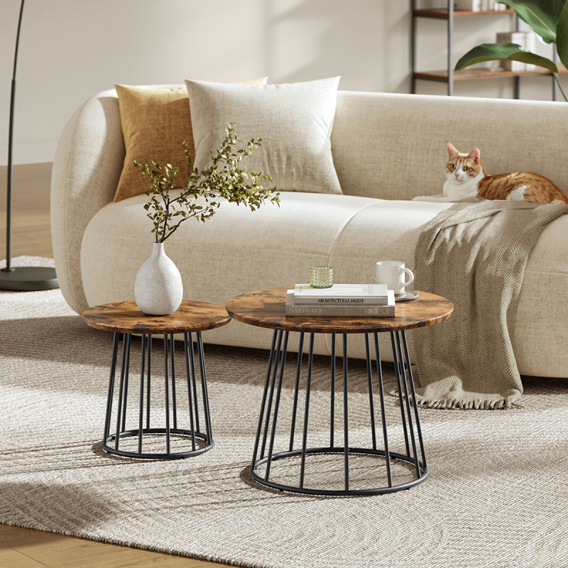 Τραπέζια Σαλονιού (Σετ 2τμχ) Vasagle LCT045K01