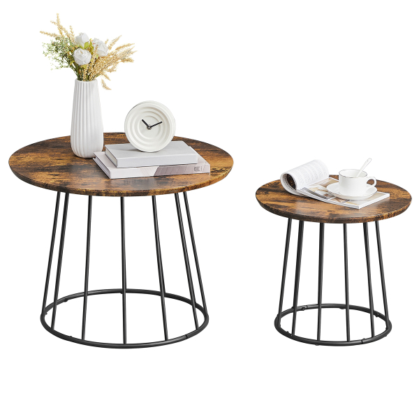 Τραπέζια Σαλονιού (Σετ 2τμχ) Vasagle LCT045K01