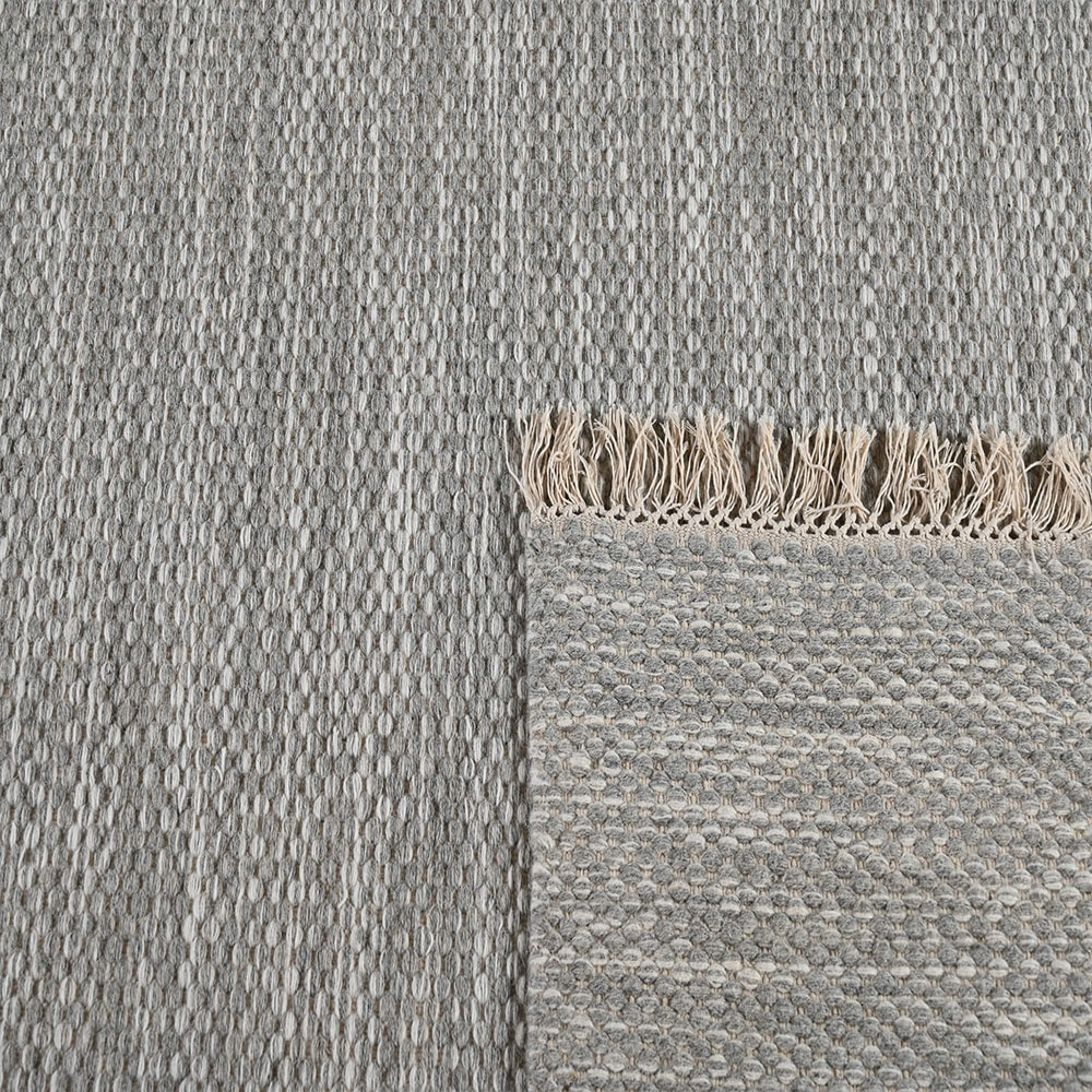 Χαλί (190X280) Polcarpet Wool Kilim 738 Grey Home Χαλιά Σαλονιού Spitishop