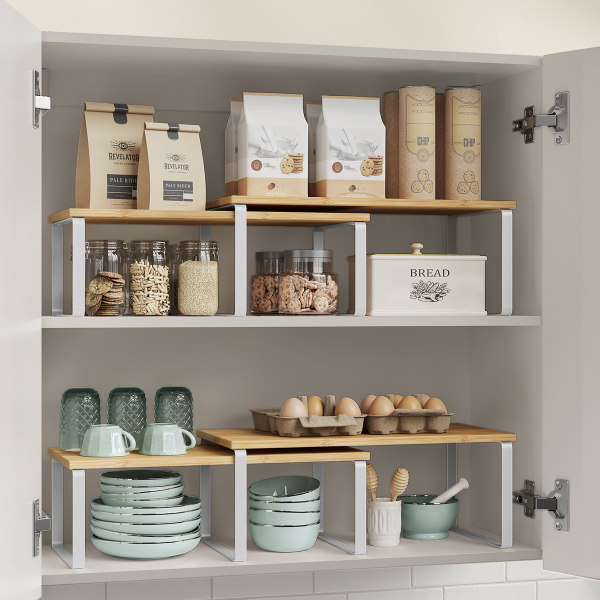 Ράφια Οργάνωσης (Σετ 2τμχ) Songmics KCS210W01V1