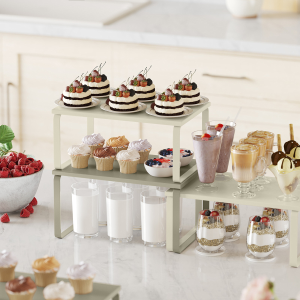 Ράφια Οργάνωσης (Σετ 2τμχ) Songmics KCS002W02