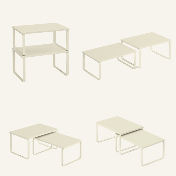 Ράφια Οργάνωσης (Σετ 2τμχ) Songmics KCS002W02