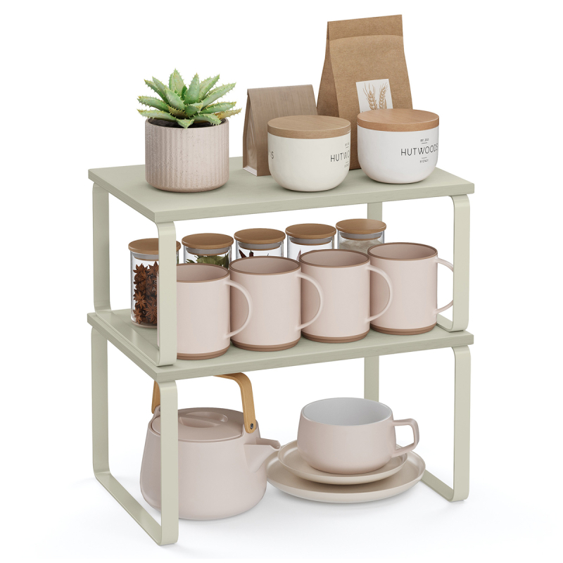 Ράφια Οργάνωσης (Σετ 2τμχ) Songmics KCS002K01