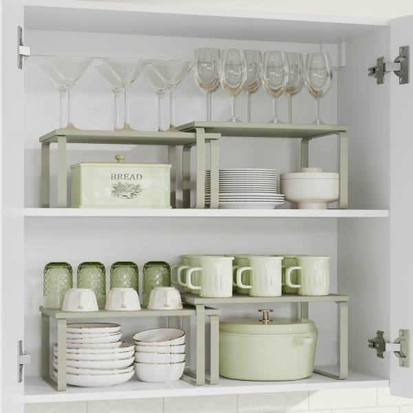 Ράφια Οργάνωσης (Σετ 2τμχ) Songmics KCS002K01