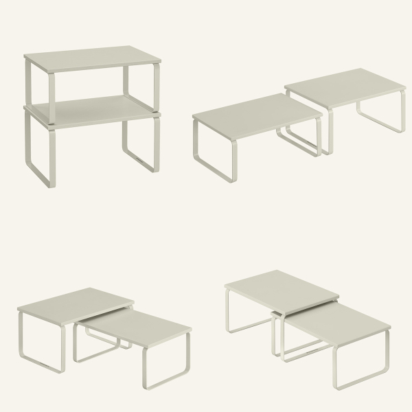 Ράφια Οργάνωσης (Σετ 2τμχ) Songmics KCS002K01