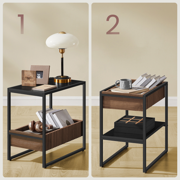 Βοηθητικό Τραπεζάκι (55x35x55) Vasagle LET820B43