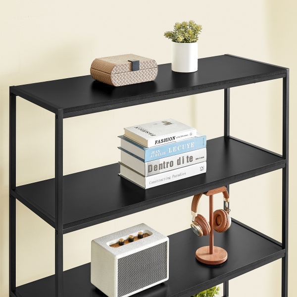 Ραφιέρα Δαπέδου 5 Θέσεων Με Ντουλάπι (100x35x180) Vasagle LLS821B43