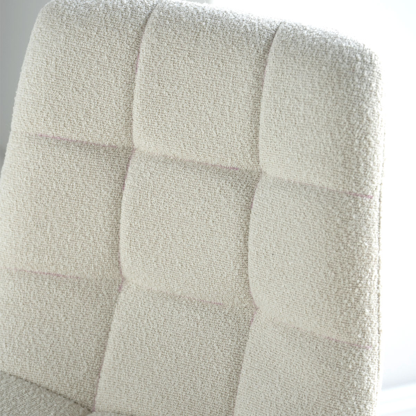 Καρέκλα Τραπεζαρίας (55x45x88) Spitishop Stol Bukle Ecru