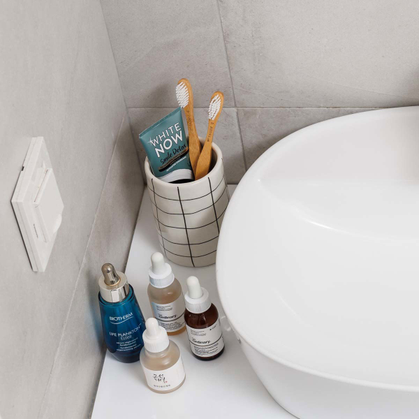 Ποτηροθήκη Μπάνιου (Φ7.5x12) Estia Cage 02-27605