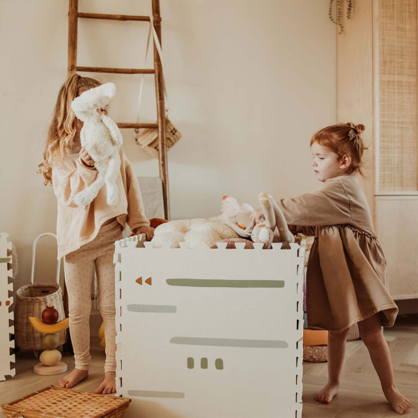 Αφρώδες Παζλ Δαπέδου Play&Go Φάρμα Πολύχρωμo