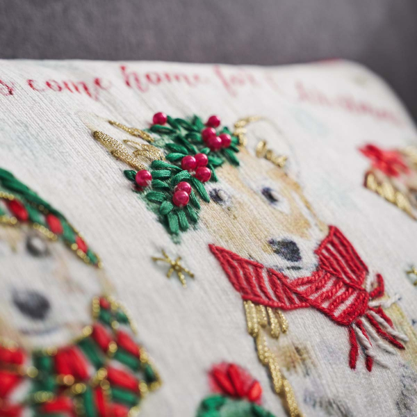 Χριστουγεννιάτικη Μαξιλαροθήκη (30x45) Gofis Home Xmas 256