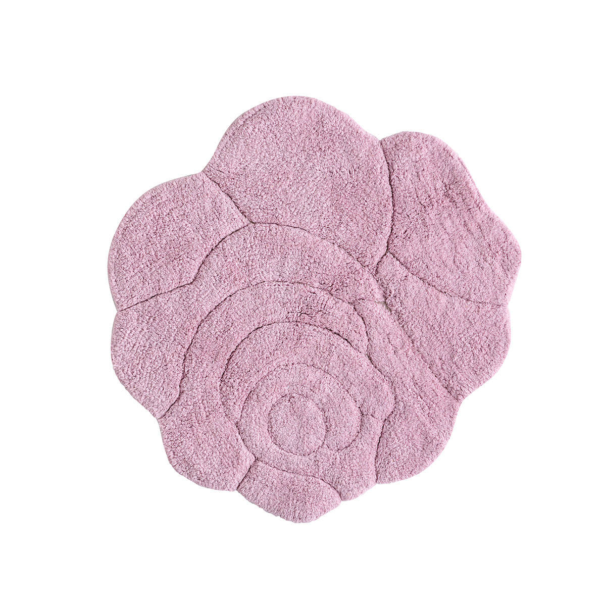 Πατάκι Μπάνιου (Φ60) Kentia Loft Rosie 14 Pink Home Μπάνιο Πατάκια Spitishop