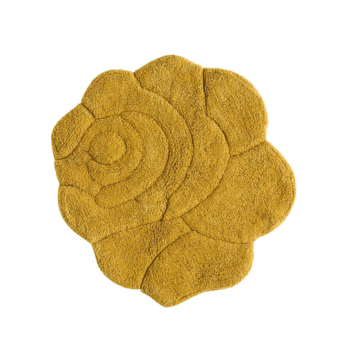 Πατάκι Μπάνιου (Φ60) Kentia Loft Rosie 09 Mustard Home Μπάνιο Πατάκια Spitishop