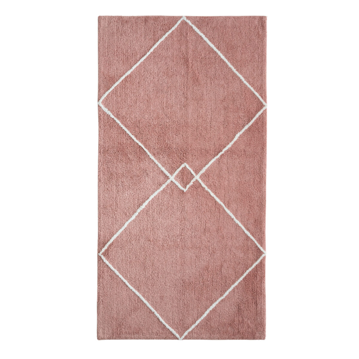 Πατάκι Μπάνιου (70X130) Kentia Loft Veda 14 Pink Home Μπάνιο Πατάκια Spitishop