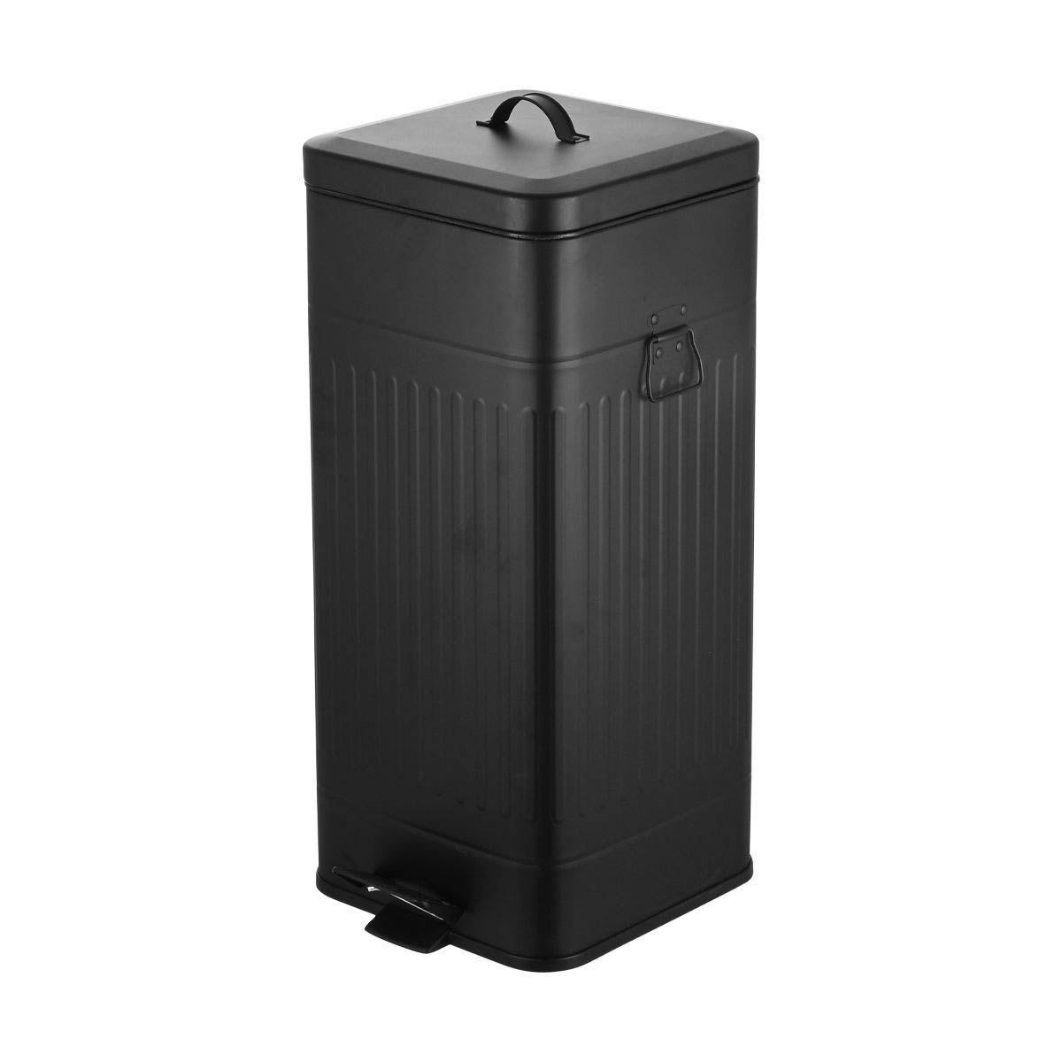 Κάδος Απορριμμάτων (66X36X27 5) Estia 30Lt Antigua Mat Black 01-20040 Home Οργάνωση & Αποθήκευση Κουζίνας Κάδοι Spitishop