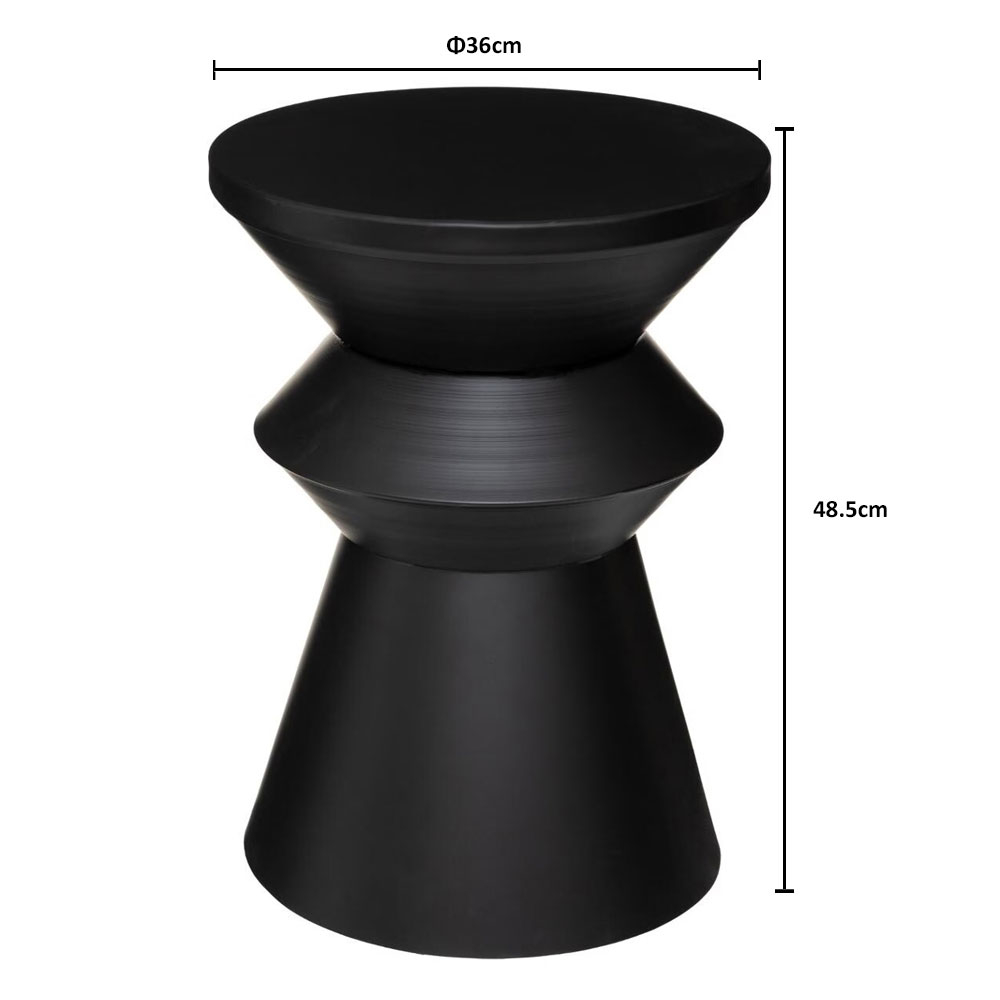 Βοηθητικό Τραπεζάκι (Φ36X48 5) A-S Sohan 179154 Home Έπιπλα Σαλονιού Τραπεζάκια & Βοηθητικά Spitishop