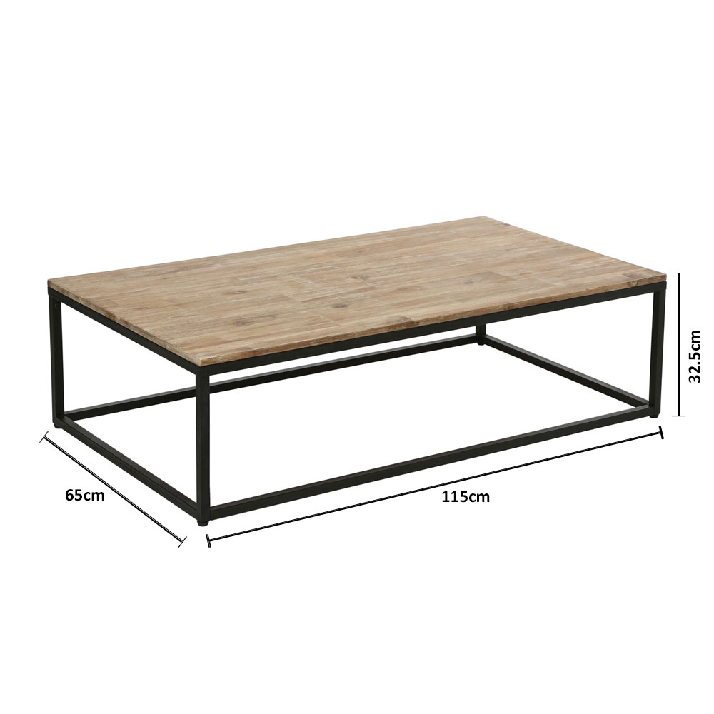 Τραπέζι Σαλονιού (115X65X32 5) A-S Edena 102411 Home Έπιπλα Τραπεζάκια Spitishop