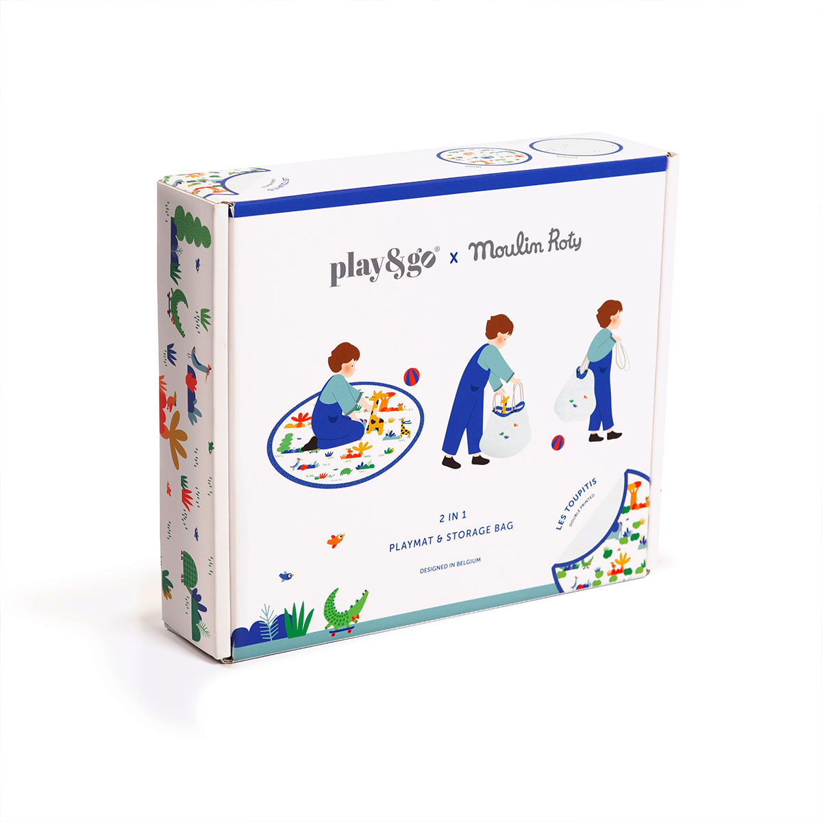 Μαλακό Στρώμα Παιχνιδιού Σάκος Play Go Toupities Πολύχρωμo Home Παιχνίδια Γυμναστήρια - Χαλάκια Δραστηριοτήτων Spitishop
