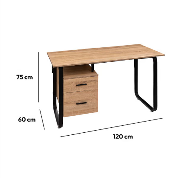 Γραφείο Με Συρταριέρα (120x60x75) F-V Bureau Caisson 181327