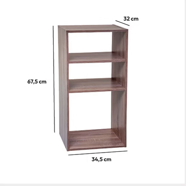 Βιβλιοθήκη Δαπέδου 3 Θέσεων (34 5X32X67 5) F-V Mix Nat 160476 Home Παιδικά Βρεφικά & Έπιπλα Παιδικές Βιβλιοθήκες Spitishop