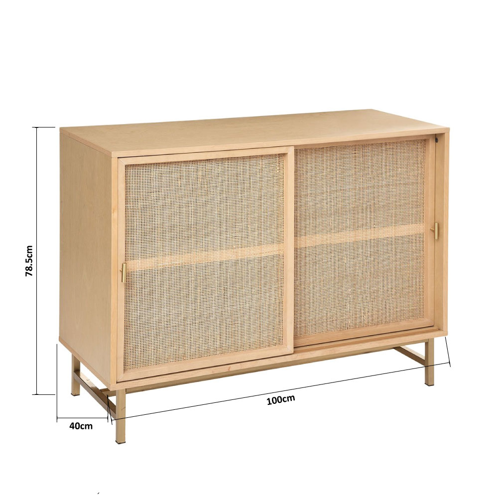 Μπουφές (100X40X78 5) A-S Rayo Buffet 179108 Home Έπιπλα Μπουφέδες - Κονσόλες Spitishop