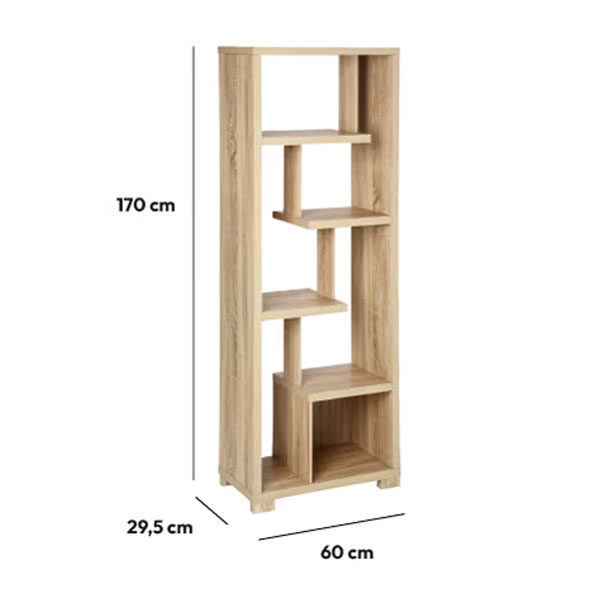 Βιβλιοθήκη Δαπέδου 6 Θέσεων (60x29.5x170) F-V Bivoak 121073
