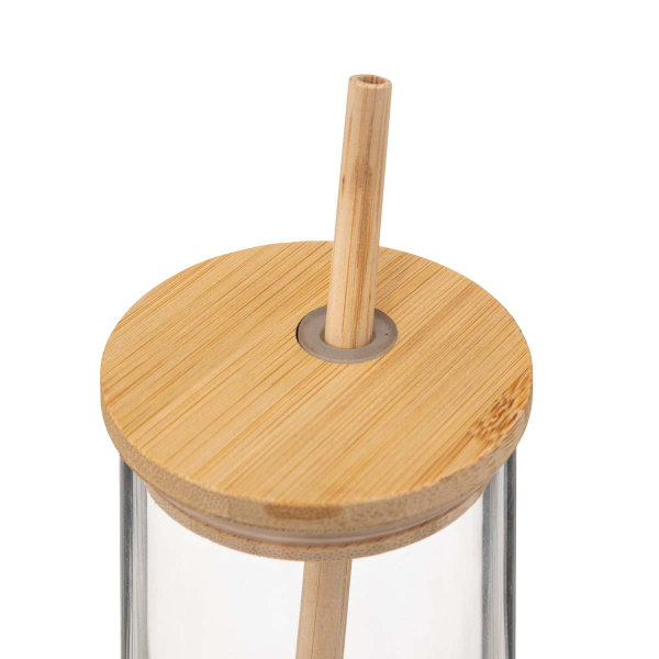 Κανάτα + Ποτήρια Με Καπάκι (Σετ 5τμχ) S-D Bamboo 194900