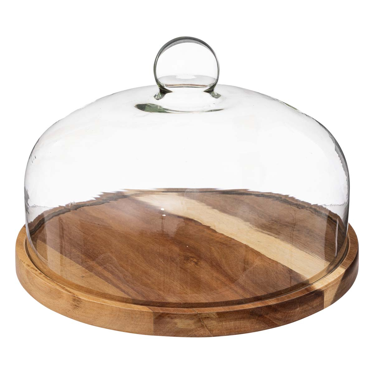 Τουρτιέρα με Καπάκι (Φ28X19) S-D Acacia 196323 Home Είδη Σερβιρίσματος Spitishop