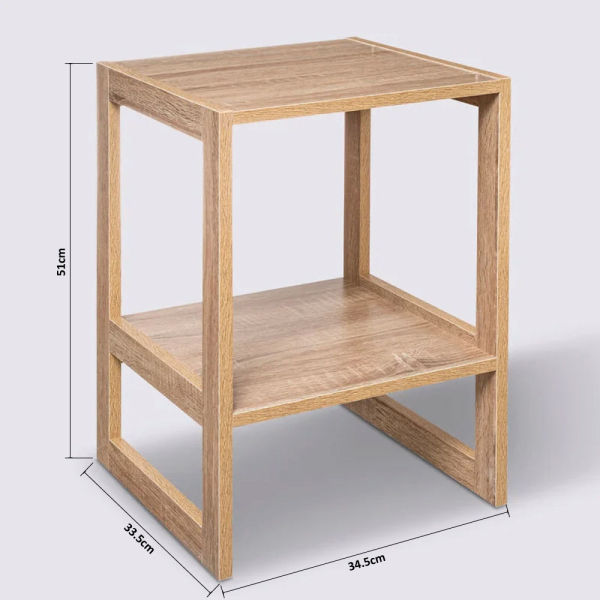 Ραφιέρα Δαπέδου 2 Θέσεων (34.5x33.5x51) F-V Stackable 181220