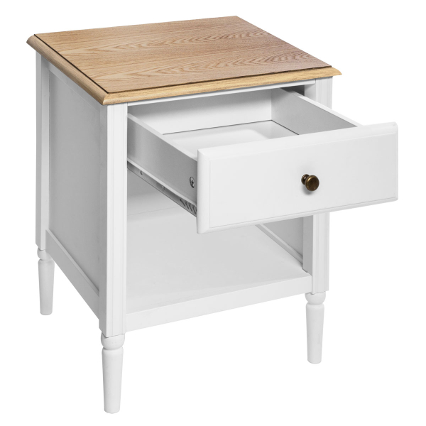 Κομοδίνο Με Συρτάρι & Ράφι (45x40x61) A-S Solen 166601