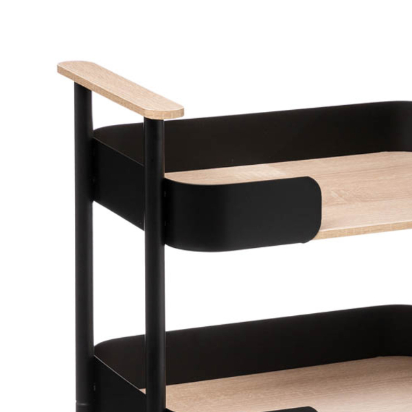 Τρόλεϊ/Ραφιέρα 3 Θέσεων (45.5x28.5x75) F-V Blackwood 167789