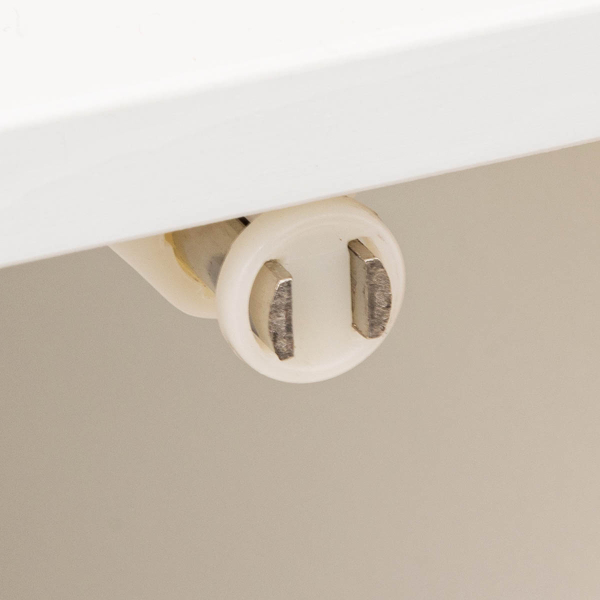 Ντουλάπι Μπάνιου Με Ράφι (33x33x80) F-V Natureo White 174894A