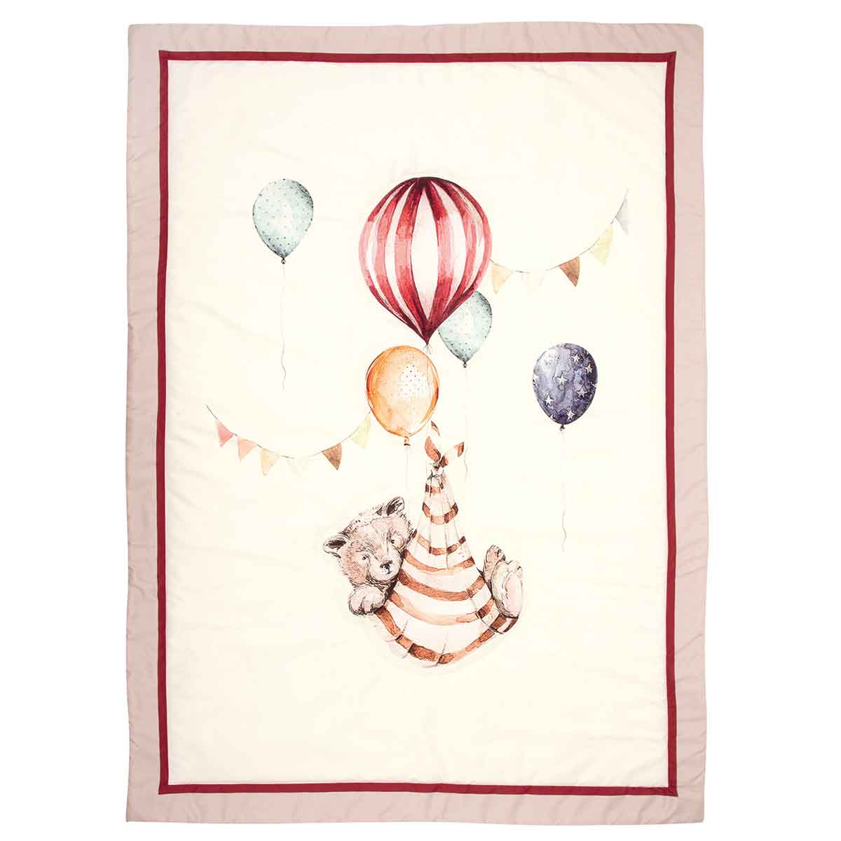 Πάπλωμα Κούνιας (110X150) 2 Όψεων Greenwich Polo Club Baby 8850 Home Βρεφικά Προίκα Μωρού Παπλώματα Spitishop