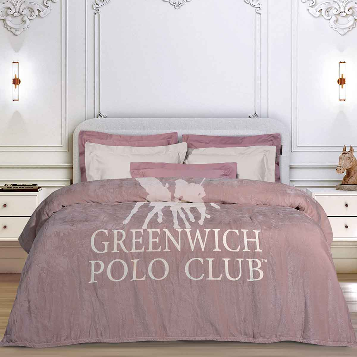 Greenwich Polo Club Κουβέρτα Fleece Μονή (160x240) Greenwich Polo Club Essential 3491