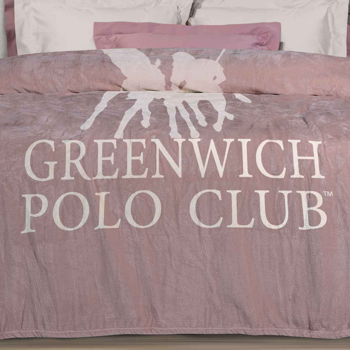 Κουβέρτα Fleece Μονή (160X240) Greenwich Polo Club Essential 3491 Home Λευκά Είδη Κρεβατοκάμαρας Κουβέρτες Μονές Spitishop