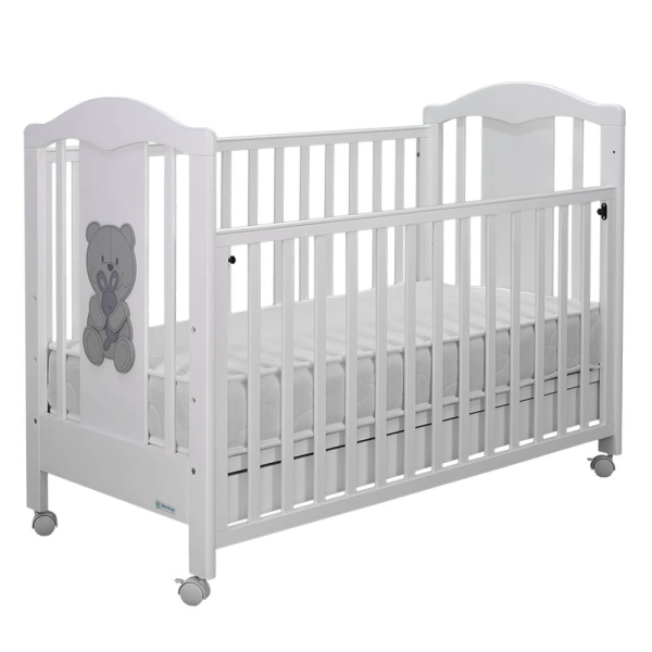 Κούνια (60x130) Bebe Stars Polar White 451-02