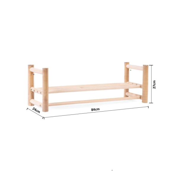 Ράφι Τοίχου ChildHome Bamboo BR74802