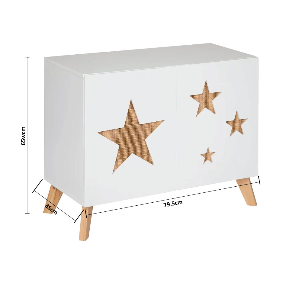 Παιδικό Ντουλάπι (79 5X35X65) A-S Star 193998 Home Παιδικά Βρεφικά & Έπιπλα Βρεφικές Αλλαξιέρες - Συρταριέρες Ντουλάπες Spitishop